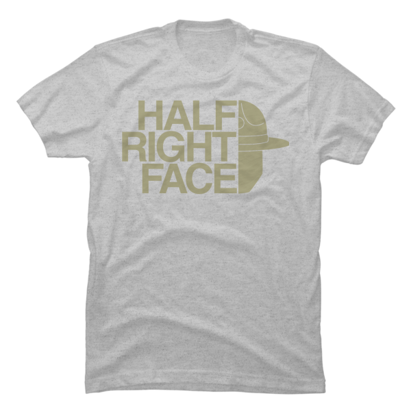 half right face shirt